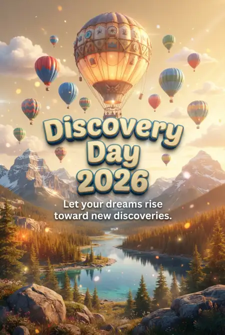 Discovery Day Inspirational Quotes 2026 - Free Discovery Day 2026 Download