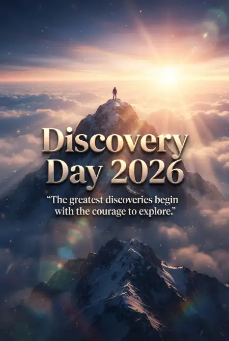 Discovery Day Quotes 2026 - Free Discovery Day 2026 Download