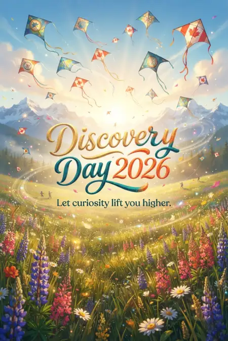 Discovery Day Wishes 2026 - Free Discovery Day 2026 Download