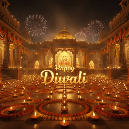 Diwali 2025 Photo Wishes For Instagram - Free Happy Diwali 2025 Wishes Download