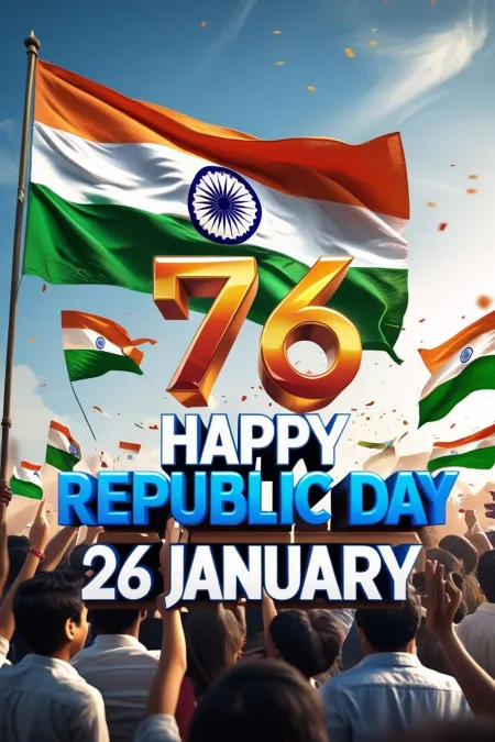 download 76th happy republic day 2025 wallpapers in hd