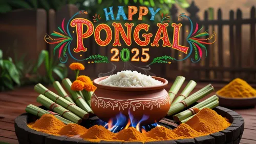 download happy pongal 2025 festive backgrounds