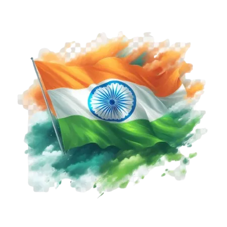 download indian flag transparent background png