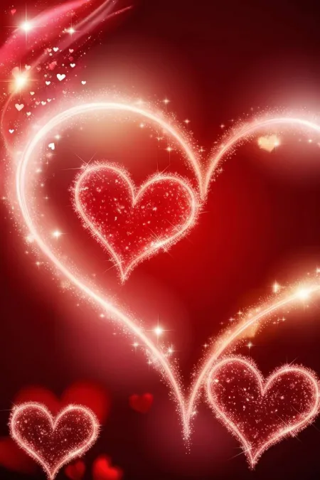 download romantic red and pink backgrounds for valentine day