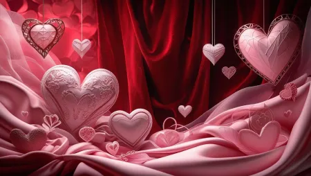 download valentine day red and pink backgrounds for presentations