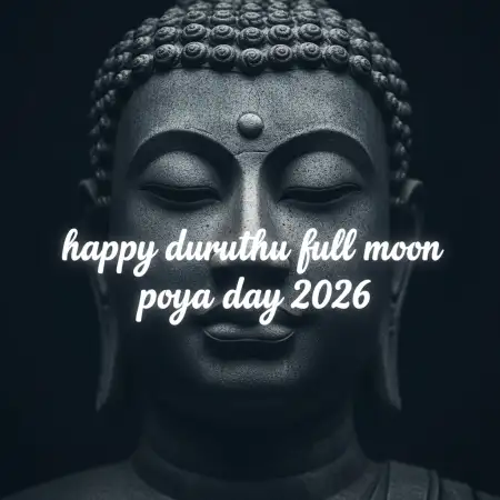 Free Duruthu Poya Day Social Media Post Ideas Background Download