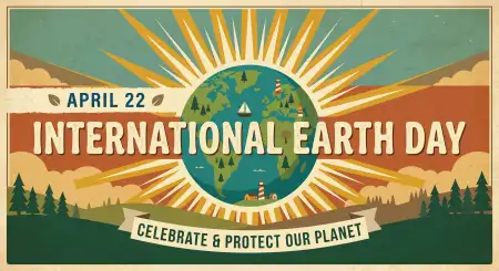 Free Earth Day 2026 Banner Design Background Image Download