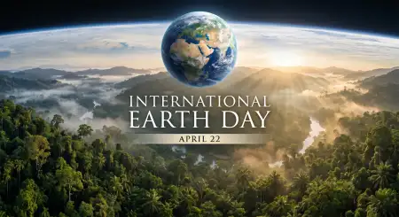Free Earth Day 2026 Quiz Questions Background Image Download