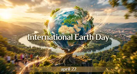 Free Earth Day 2026 Speech In Hindi Background Image Download