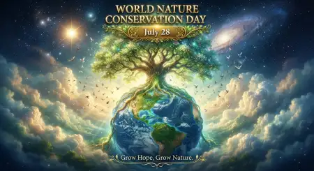 Earth In Human Hands Conservation Concept - Free World Nature Conservation Day 2026 Download