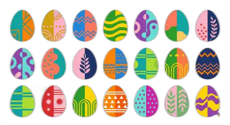 Easter Eggs Png For Festival Design - Free Easter Eggs Png Download