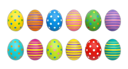 Easter Eggs Png For Website Design - Free Easter Eggs Png Download