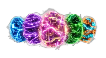 Easter Eggs Png For Youtube Thumbnail - Free Easter Eggs Png Download