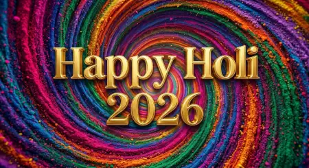 Free Eco Friendly Happy Holi Wishes 2026 Message Image Download