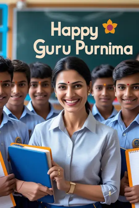 Editable Happy Guru Purnima Card Template - Free Happy Guru Purnima Download