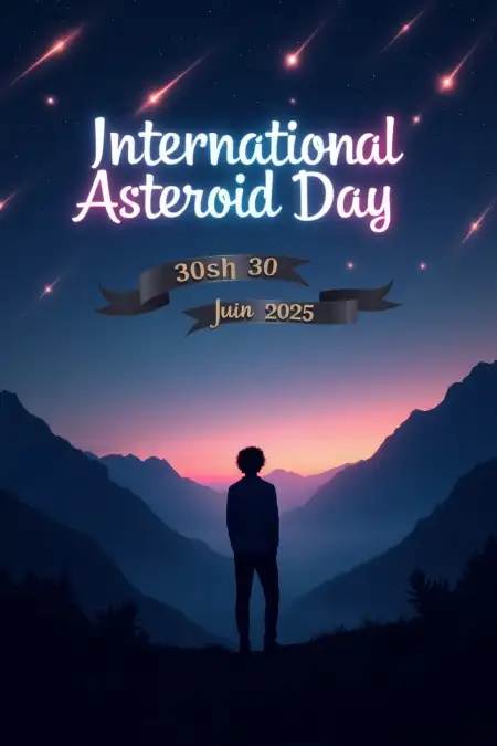 Educational Posters For International Asteroid Day - Free International Asteroid Day Download