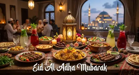 Eid Al Adha Greeting Card 4k Wallpaper 2026 - Free Eid Al Adha Greeting Card 2026 Download