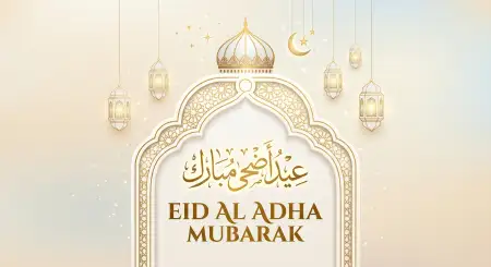 Eid Al Adha Greeting Card Whatsapp Status 2026 - Free Eid Al Adha Greeting Card 2026 Download