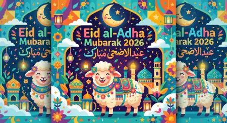 Free Eid Al Adha Mubarak 2026 Islamic Festival Vector Art Image Download