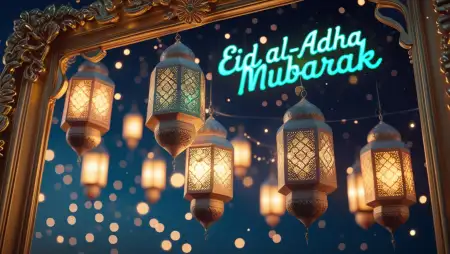 Eid Al Adha Mubarak Arabic Calligraphy - Free Related Eid Al Adha Mubarak Image