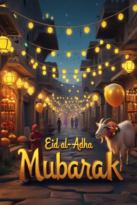 Eid Al Adha Mubarak Quotes For Friends - Free Related Eid Al Adha Mubarak Image