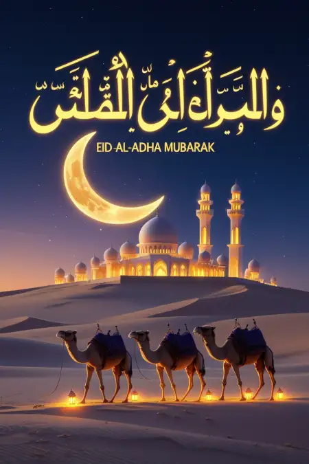 Eid Al Adha Mubarak Quotes For Loved Ones - Free Related Eid Al Adha Mubarak Image