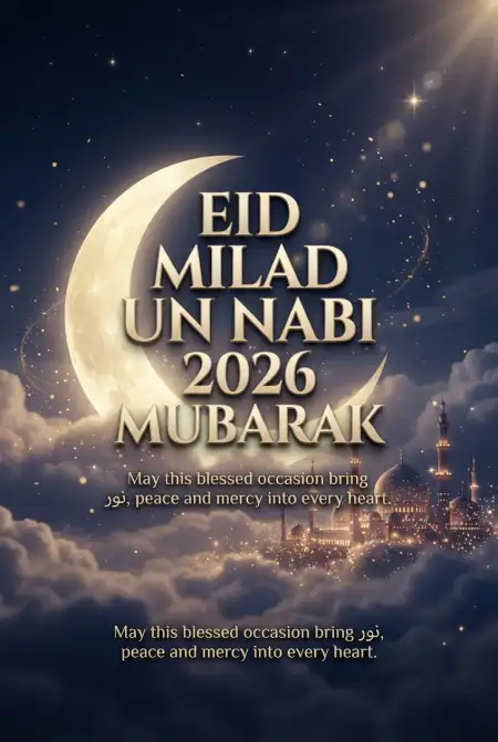 Eid E Milad 2026 Bayan - Free Eid E Milad 2026 Download