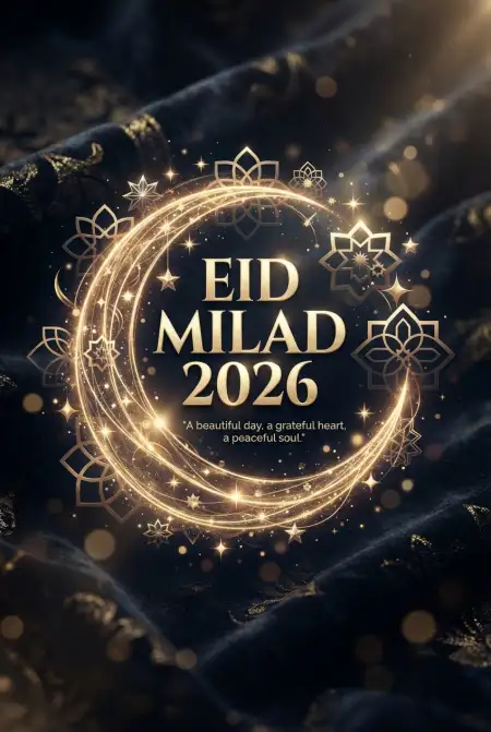Eid E Milad 2026 In Saudi Arabia - Free Eid E Milad 2026 Download