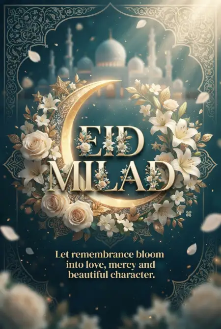 Eid E Milad 2026 Poster - Free Eid E Milad 2026 Download