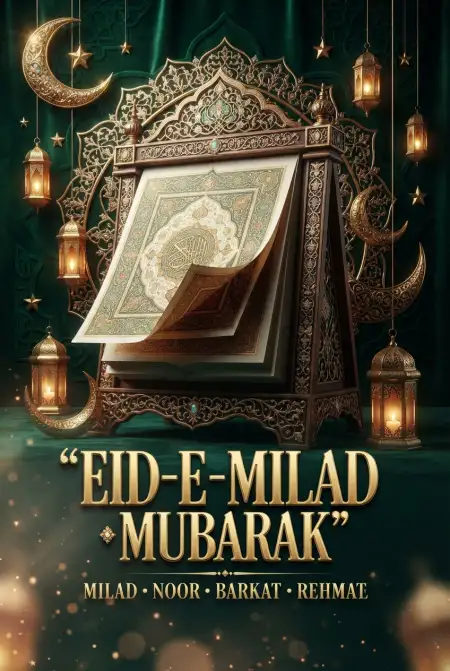 Eid Milad 2026 Banner Design - Free Eid E Milad 2026 Download