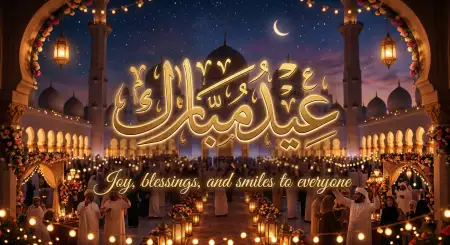 Eid Mubarak 2026 Religious Quotes - Free Eid Mubarak 2026 Download