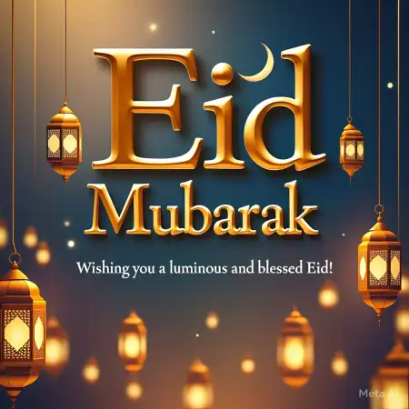  Eid Mubarak Wishes with Festival Vibes