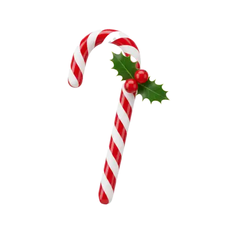 Elegant Candy Cane Png Premium Look - Free Candy Cane Png Download