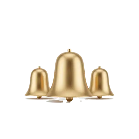 Free Elegant Christmas Bell Png Transparent PNG Image Download