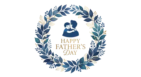 Elegant Fathers Day Png Frame - Free Fathers Day Png Download
