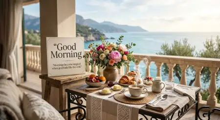 Free Elegant Good Morning Floral Greetings 2 Image Download