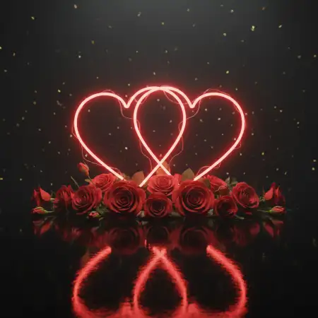 Elegant Typography Valentines Day Background - Free Happy Valentines Day Background Hd Download