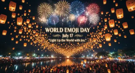 Emoji Day Celebration Wall Poster - Free World Emoji Day Poster 2026 Download