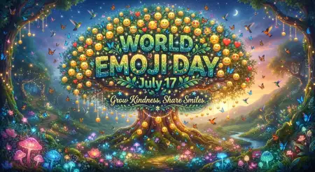 Emoji Day Creative Artwork Poster - Free World Emoji Day Poster 2026 Download