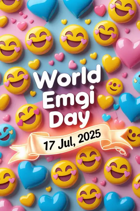Emoji Day Dp For Whatsapp And Facebook - Free World Emoji Day Download