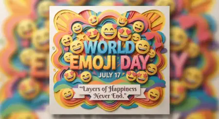 Emoji Day Office Decoration Poster - Free World Emoji Day Poster 2026 Download