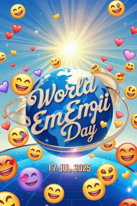 Emoji Day Theme Poster Design - Free World Emoji Day Download