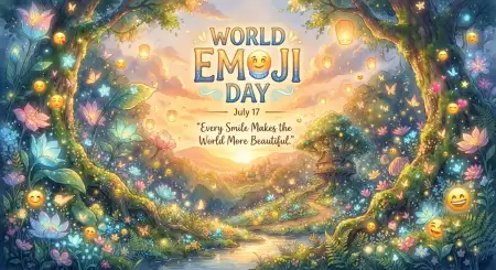 Emoji Day Wall Art Poster - Free World Emoji Day Poster 2026 Download