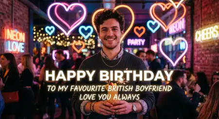 Free Emotional Happy Birthday Wishes For Boyfriend Image Download