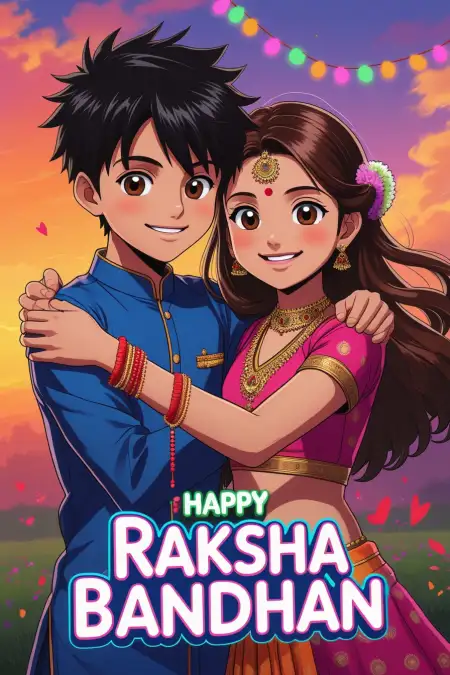 Emotional Rakhi Message For Younger Brother - Free Raksha Bandhan Wishes Download