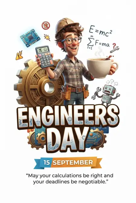 engineers day 2026 funny wishes for engineers - Engineers Day 2026
