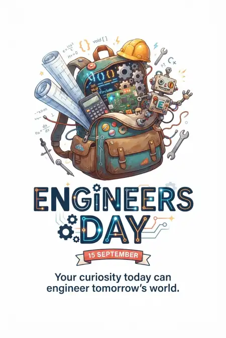 engineers day 2026 greeting card ideas - Engineers Day 2026
