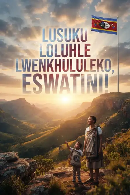Eswatini Independence Day 2026 Facebook Post Images - Free Eswatini Independence Day 2026 Download