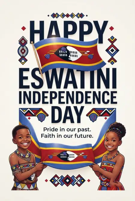 Eswatini Independence Day 2026 Instagram Story Images - Free Eswatini Independence Day 2026 Download
