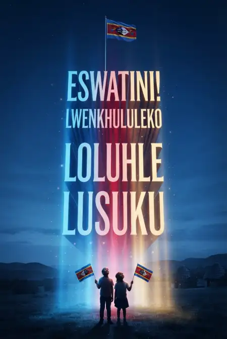 Eswatini Independence Day Creative Poster Design - Free Eswatini Independence Day 2026 Download